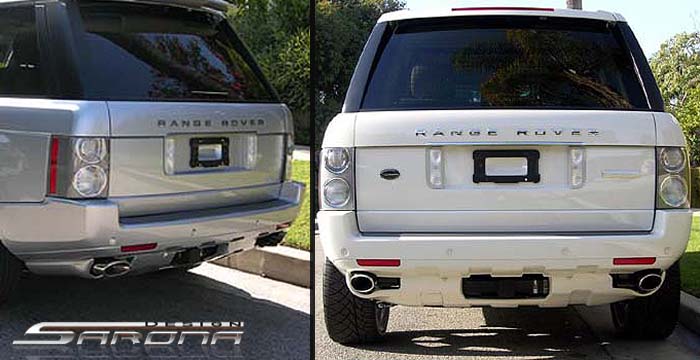 Custom Range Rover HSE Rear Add-on  SUV/SAV/Crossover Rear Add-on Lip (2003 - 2012) - $890.00 (Part #RR-001-RA)